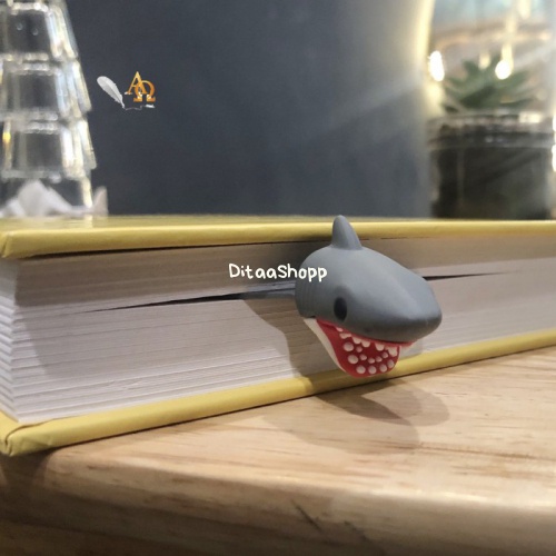 

Pembatas Buku Unik / Bookmark Edisi Shark 3D Lux Limited 030