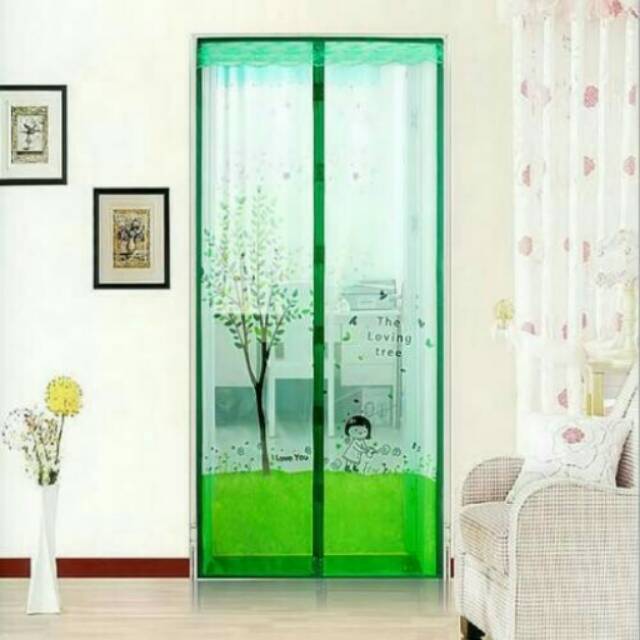 tirai nyamuk / tirai magnet / anti nyamuk