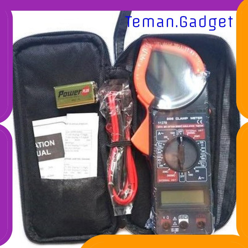 TG-DE137 Taffware Digital Clamp Multimeter Tang Ampere - DT266