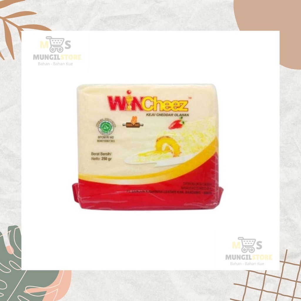 

Wincheez Reguler 250gr | Keju Cheddar Kemasan 250gr