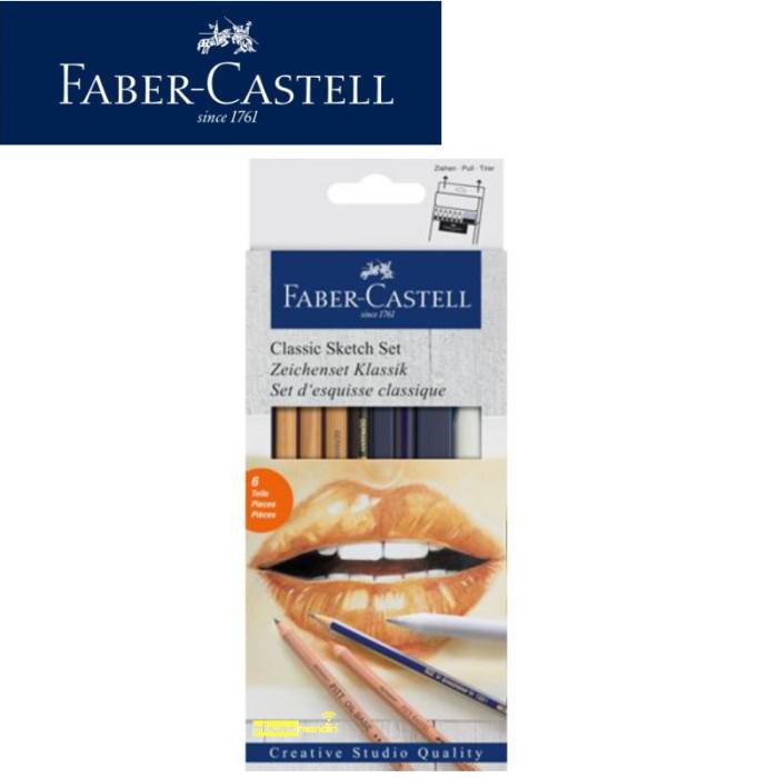 

Art / Faber Castell Drawing Sketch Set Classic #114004