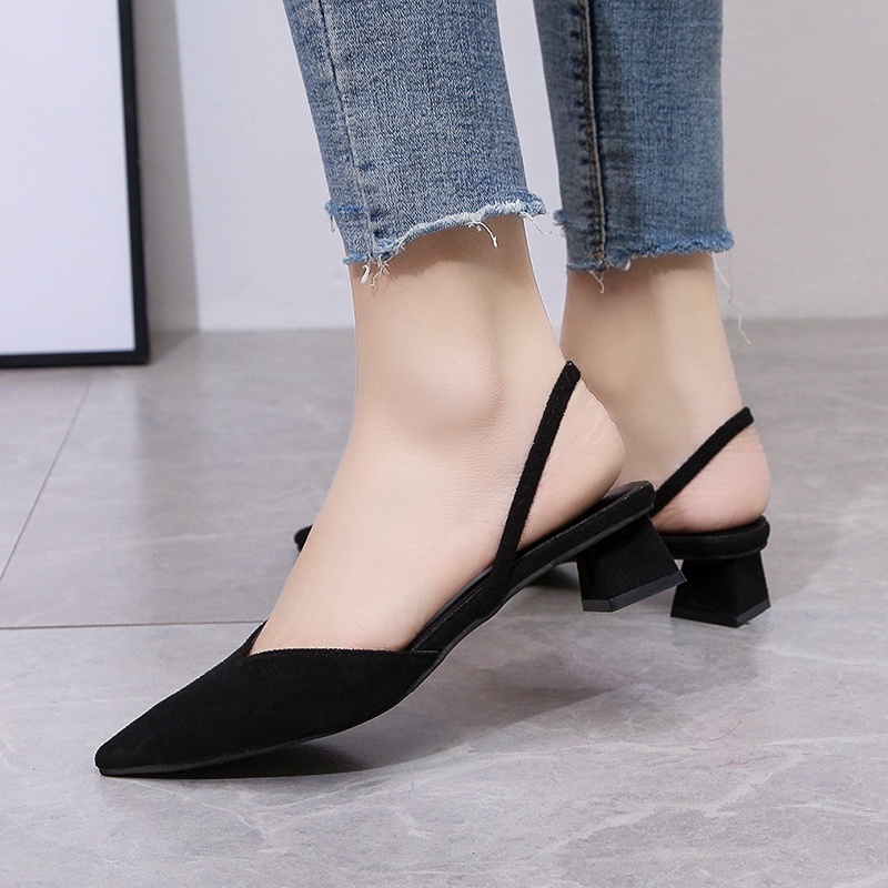 RYX - Betty Elegant Sepatu Heels Slip-On Wanita Fashion Casual - Ori Import