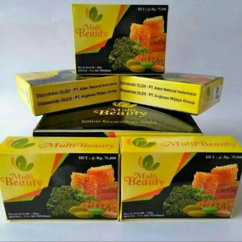 Sabun Multi Beauty, Multi Beauty Soap, Sabun MBS ORI UTUH 1 pcs MURAH BGT