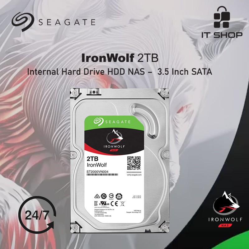 Hard Disk Seagate Ironwolf NAS 2Tb MFI
