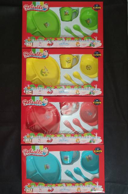 Feeding Set Besar / Tempat Makan Bayi Reliable FS 5006