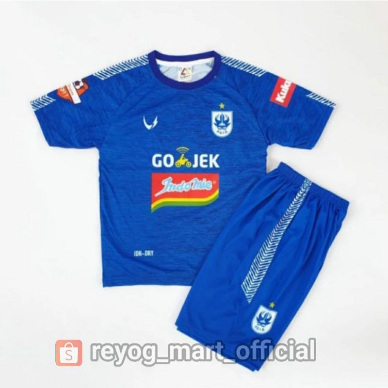 SETELAN KIDS PSIS SEMARANG HOME 2019 - 2020 BIRU JERSEY CELANA ANAK PRINTING