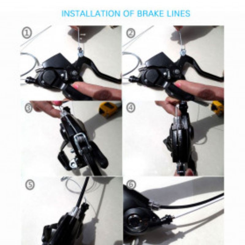 Shimona 9 Speed Shifter Handle Brake Rem Sepeda 2 PCS 
