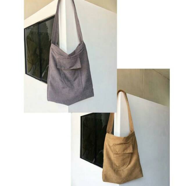 Corduroy bag
