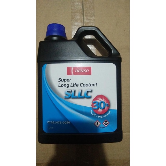Jual Air Radiator Coolant Denso 30 Biru Super Long Life 1 Liter