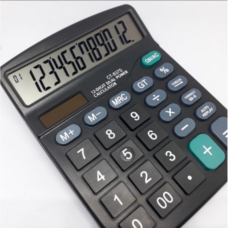 KALKULATOR MEJA CT 837S - Check &amp; Correct Calculator CT837S