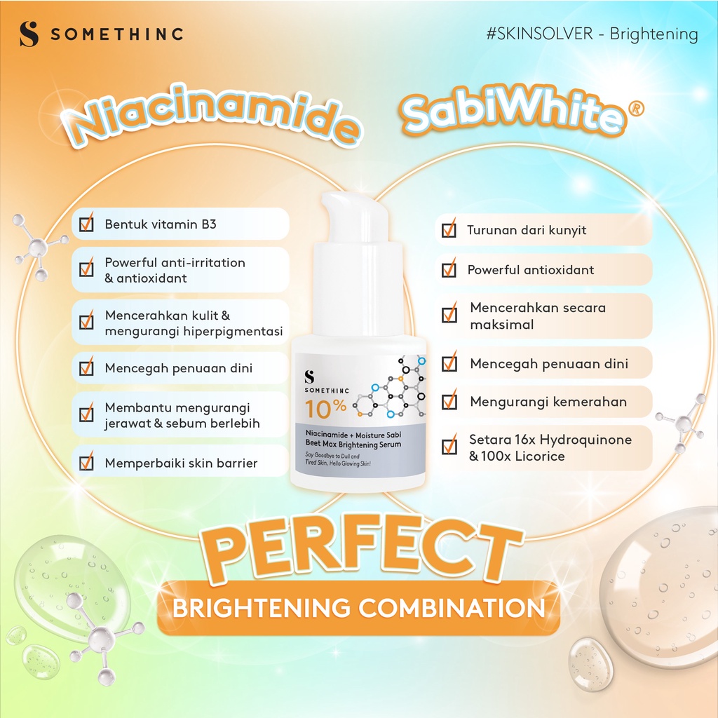 Somethinc Paket Brightening Diamond Kulit Cerah Bebas Noda Pilihan Syahrini