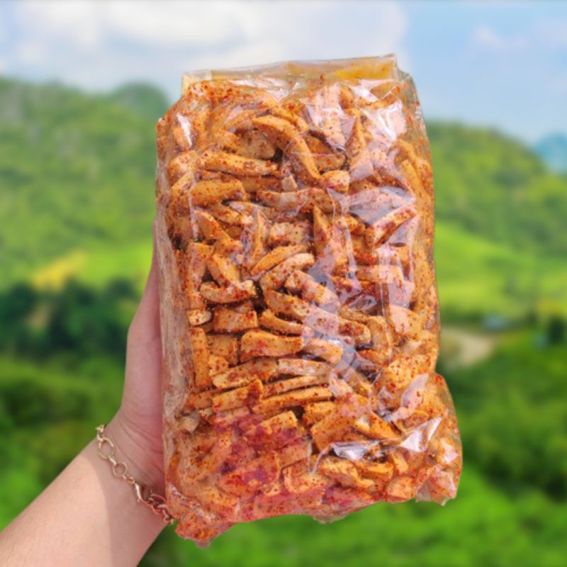 Basreng Daun Jeruk Pedas / Balado / Original 500 Gram