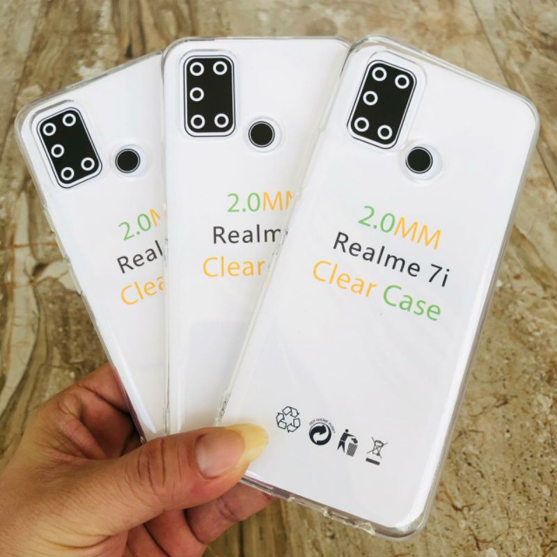 Silikon Jelly Softcase Bening Realme 7i Soft Case