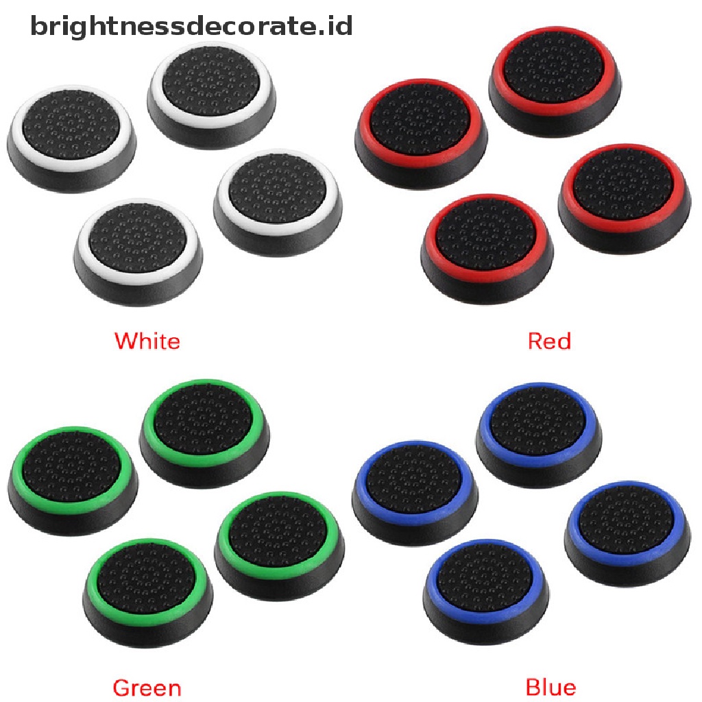 [birth] 4PCS Controller Game Accessories Thumb Stick Grip Joystick Cap For PS3 PS4 XBOX [ID]