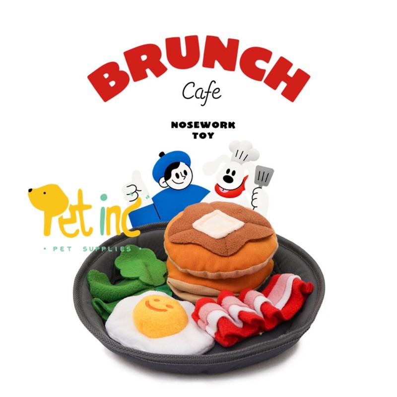 Brunch set hide treats toy