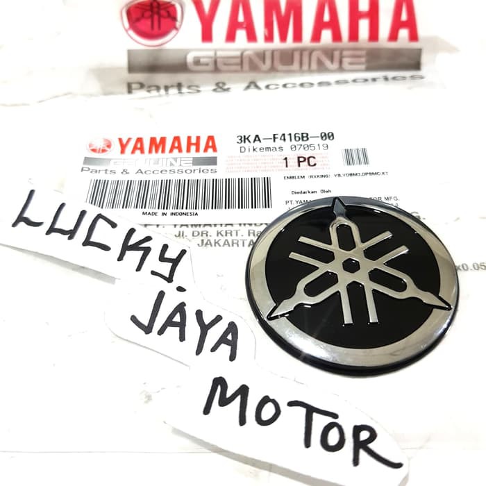 Emblem Sticker Logo Tangki Garputala Yamaha Rx king Rxking original-1
