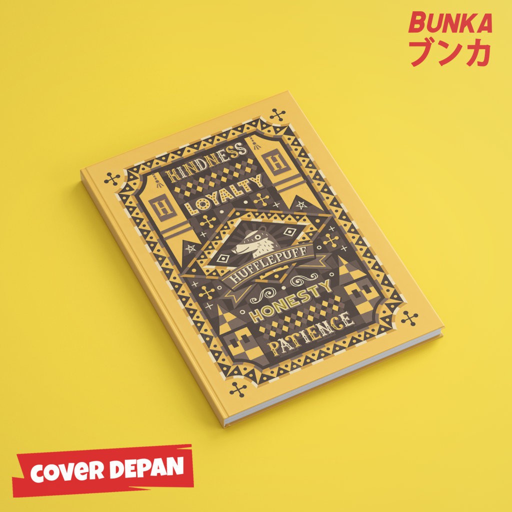 

Notebook Hardcoover Harry Potter Hufflepuff Pride Ukuran A5 Buku Tulis Catatan Note Agenda Planner Jurnal Gift Couple