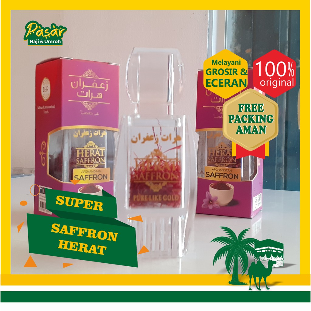 

Herat Saffron Safron Super Negin Premium Original Grade 1