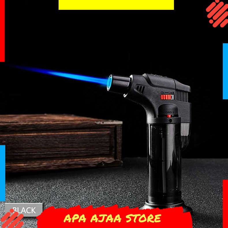 Hot Promo ! Firetric Korek Api Gas Butane Torch Jet Windproof - HQ0935