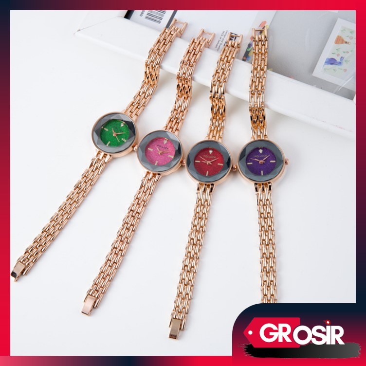 Grosir - J306 Jam Tangan Pollock Wanit / Jam Tangan Fashion / Arloji / Jam Analog / Jam Quartz