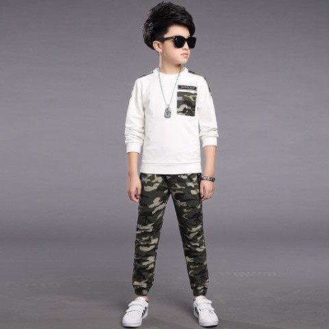 Minipetite KF1942 | Setelan anak Laki-laki | Baju Setelan Army Import