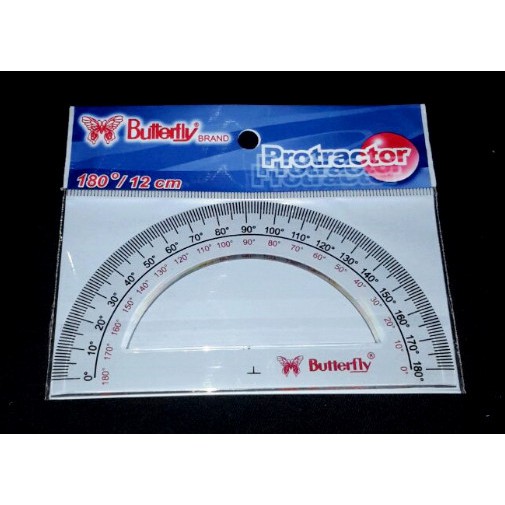 

Butterfly Penggaris Busur 180/12 cm - 1 Pcs ( IRRA STORE )