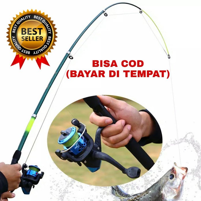 PROMO (CUCI GUDANG) PANCINGAN PREIM IUM TERBARU JORAN PANCINGAN MURAH ALAT PANCING 1 SET MURAH REEL