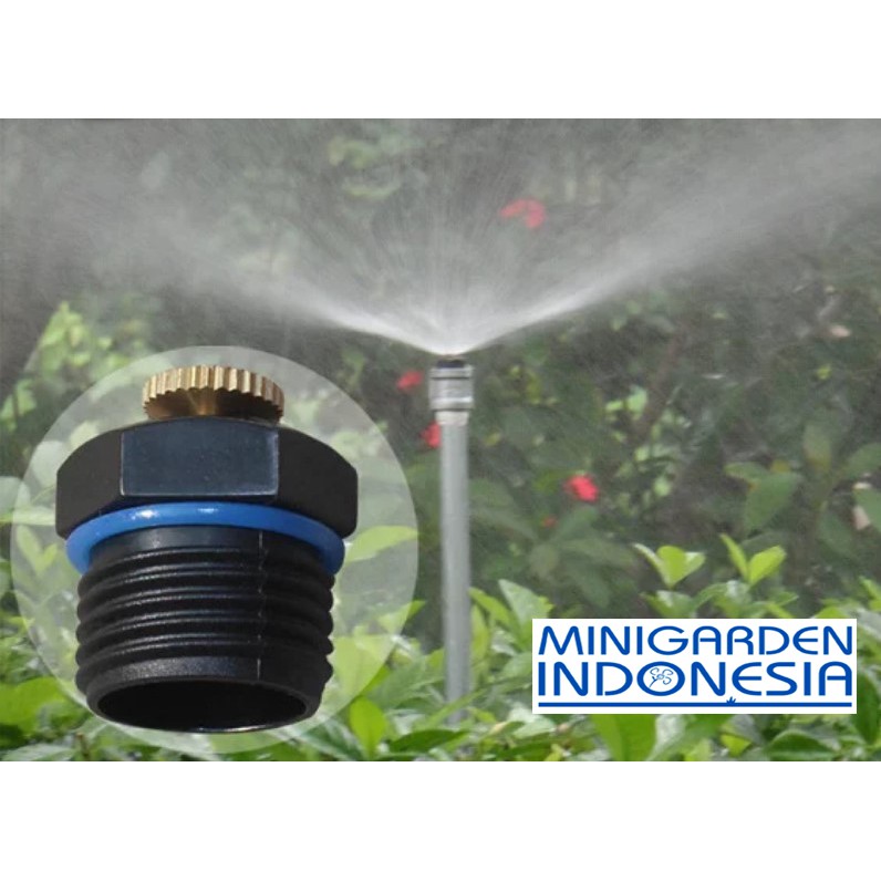 ADJUSTABLE SPRINKLE 1/2&quot;  SPRINKLER GARDEN PENYIRAMAN RUMPUT HEAD NOZZLE KRAN AIR SPRAYER TAMAN