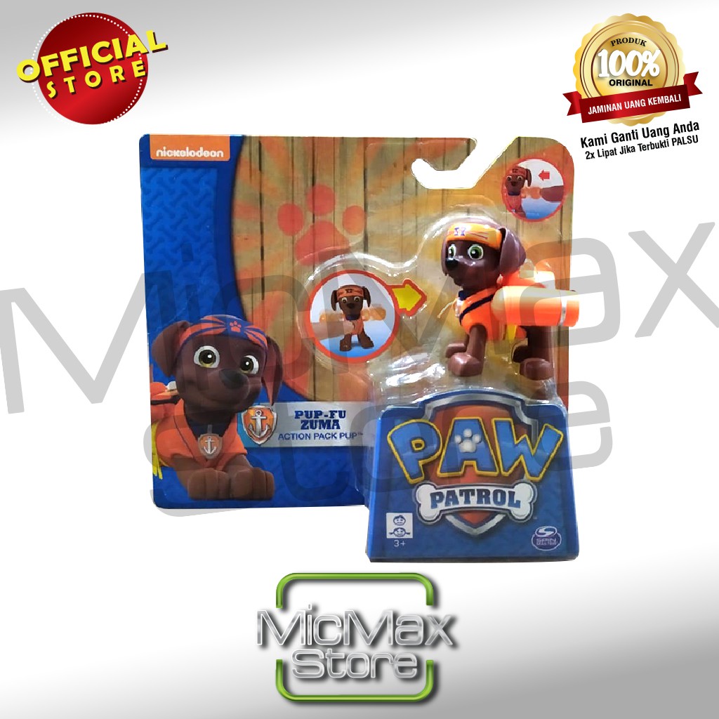 Paw Patrol Hero Pups Pup-Fu Zuma Action Pack Pup SM6026592