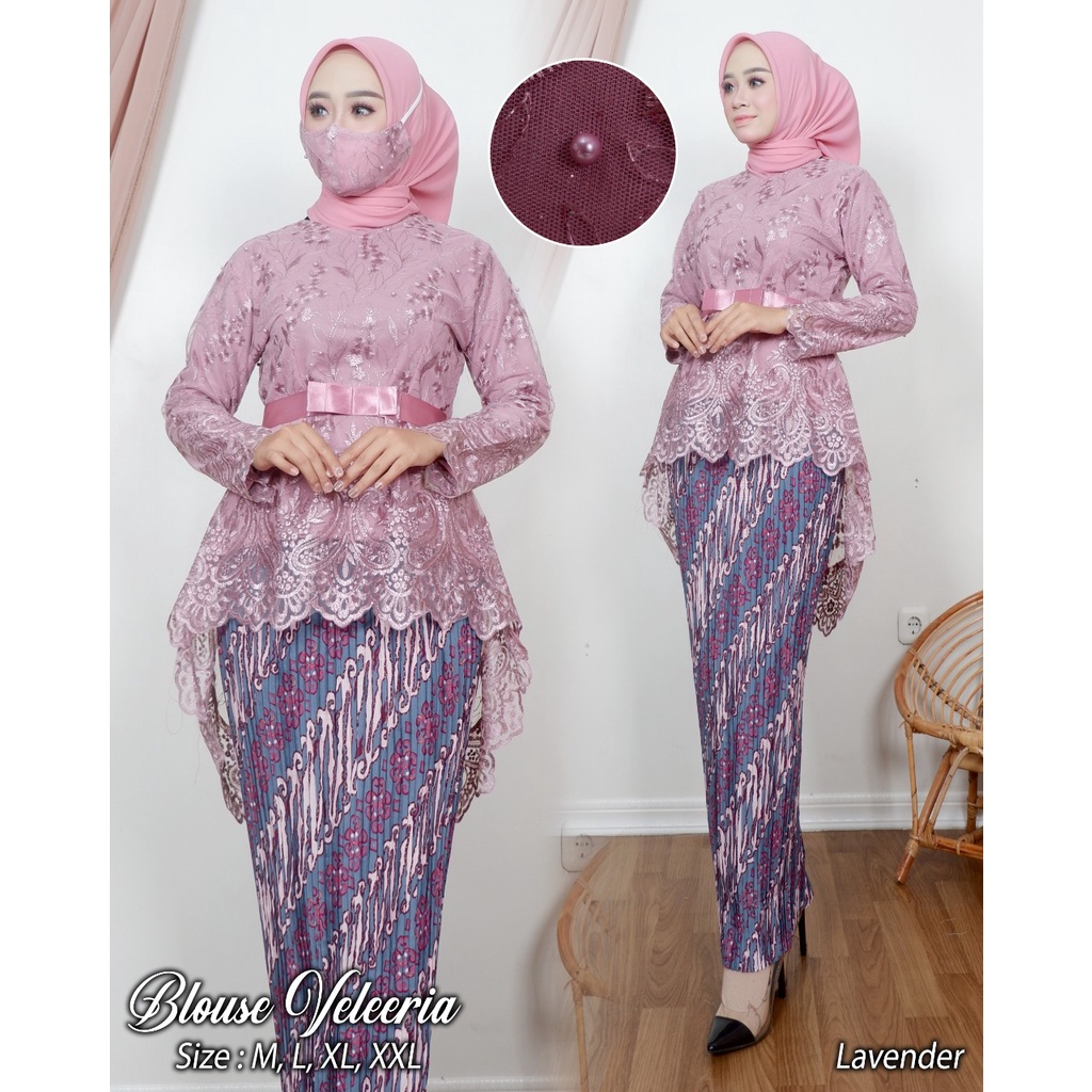 KEBAYA TUNIK / KEBAYA WISUDA / AURORA VALERIA / BAJU PESTA WANITA