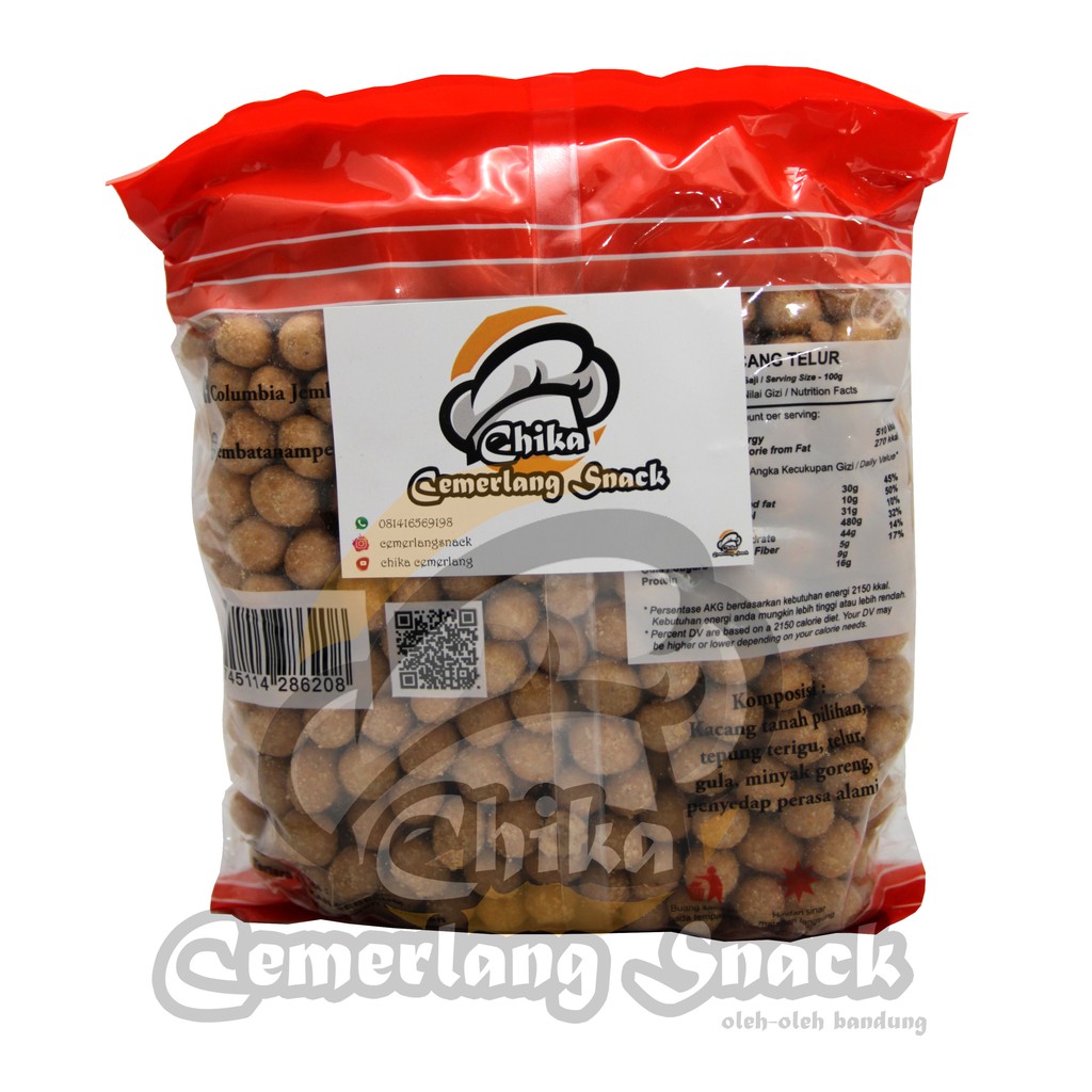 

Kacang Atom Jembatan Ampera 500 Gram