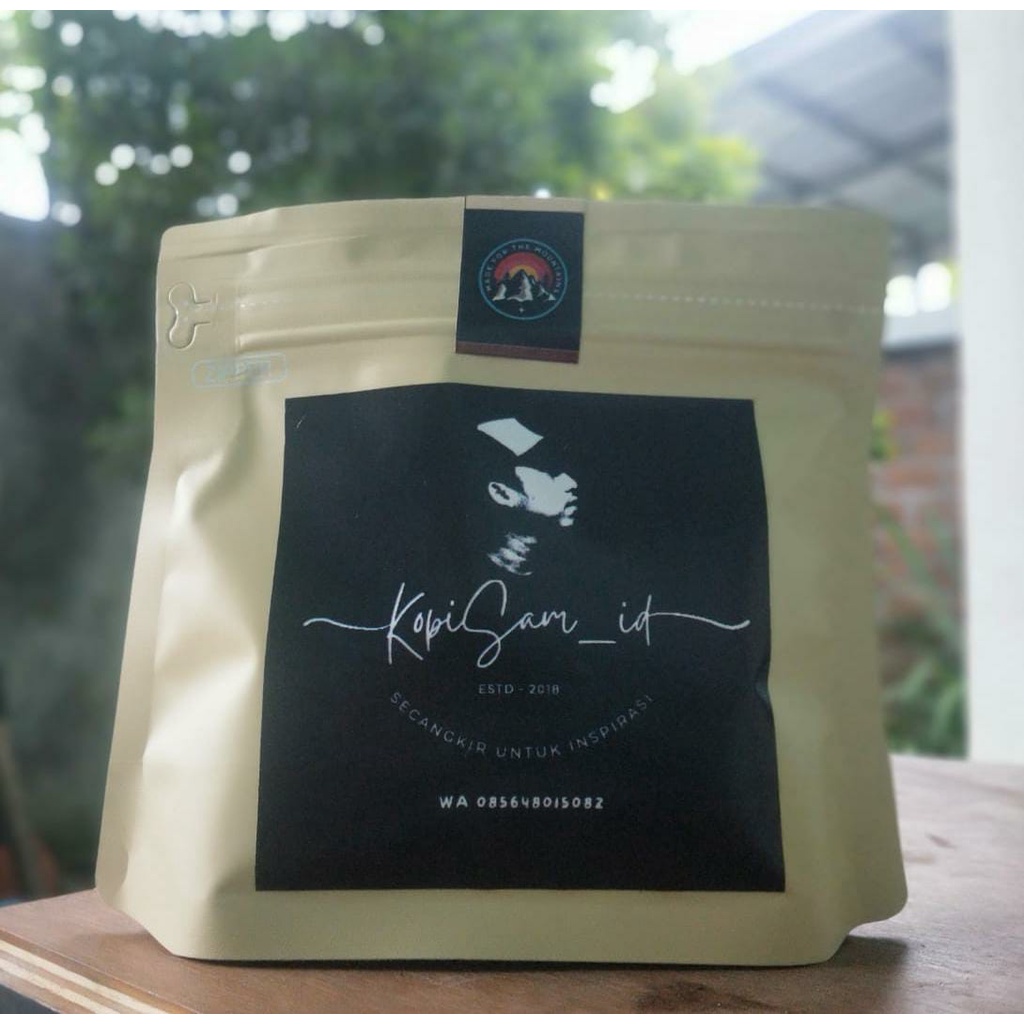 

KopiSam_id Kopi Bubuk Robusta Terbaik Indonesia Kemasan Pouch 200gr