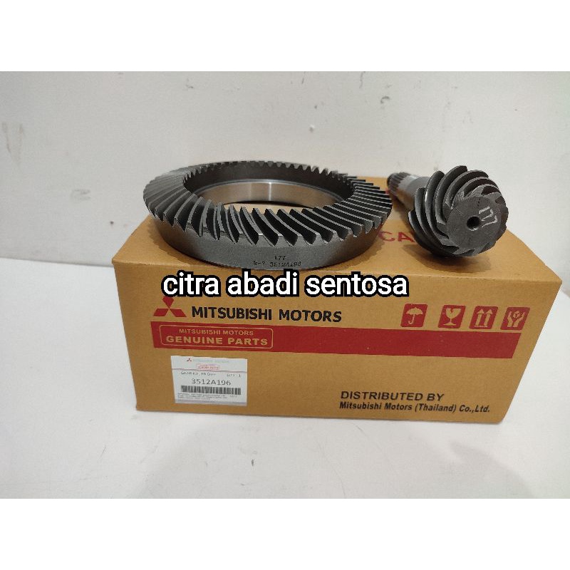 gear set gigi gardan wheel pinion depan triton 11x51 3512a196