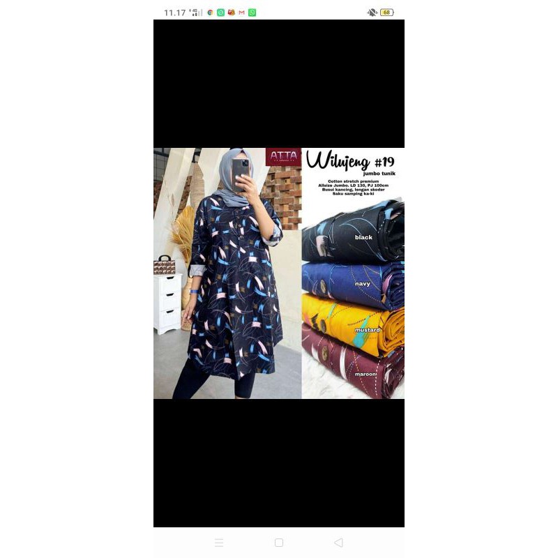 Tunik Jumbo Wilujeng # 19