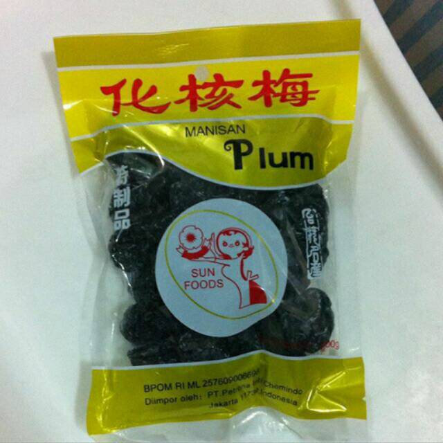 

Manisan Plum Import (tanpa biji)