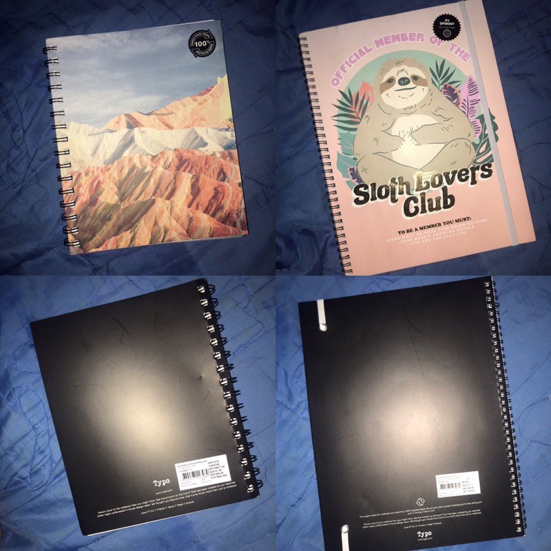 

NOTEBOOK TYPO A4 & A5