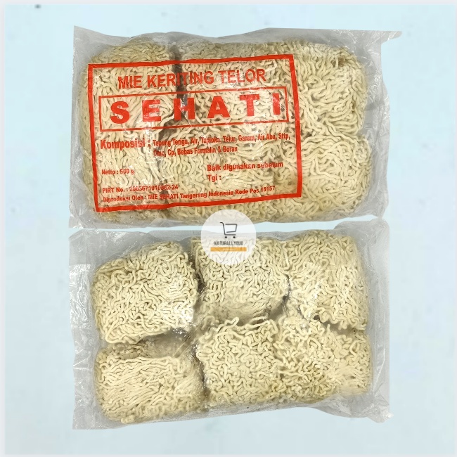 

Sehati Bakmie Keriting Telur Bakmie Mentah