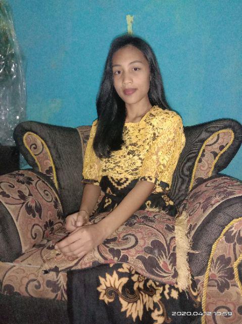 Baju Batik Gaun Pesta Rizky Nazar Couple Gamis 2499 Aka Rahwana Gurita Aka Couple Masakini