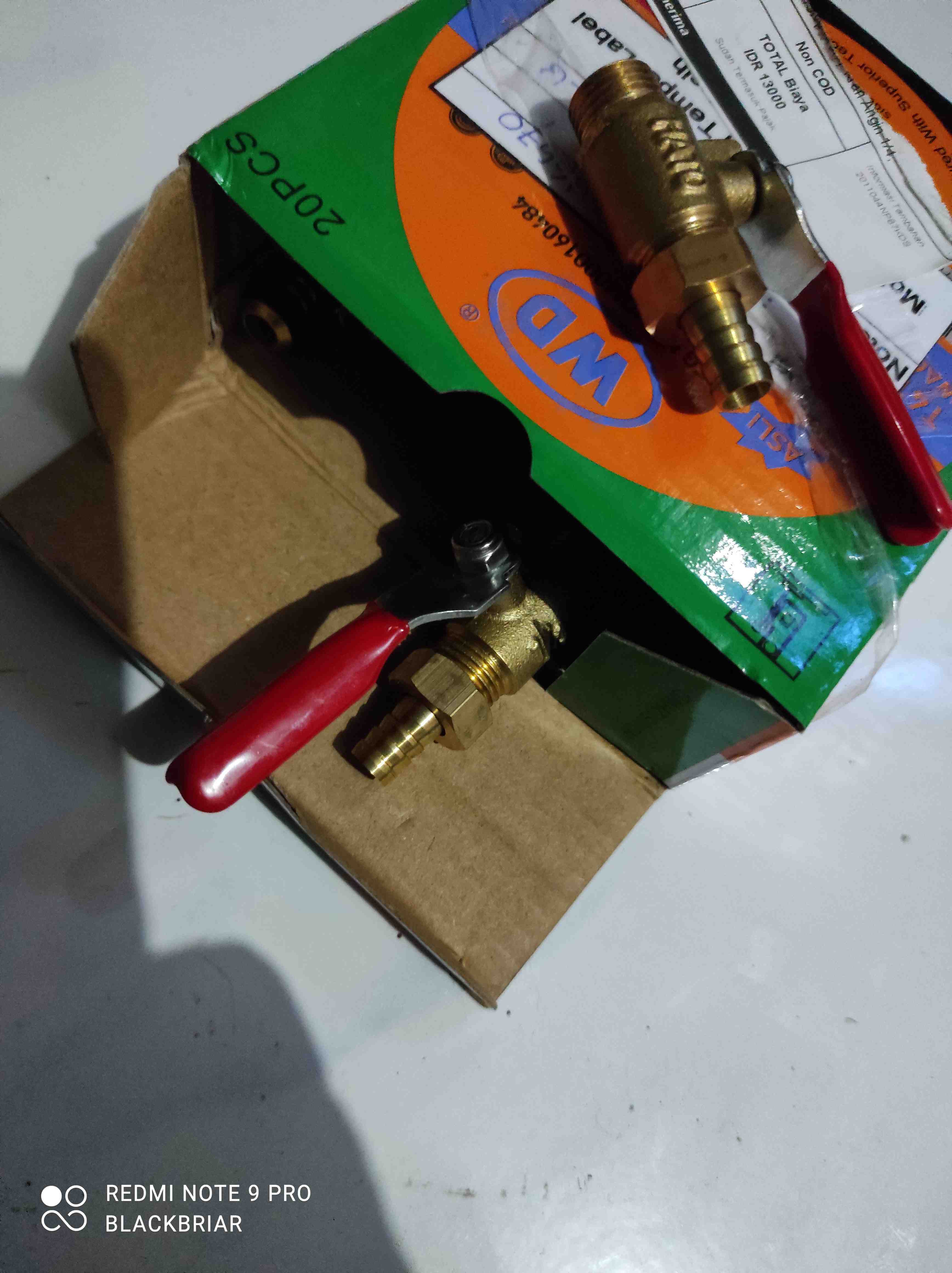 Kran Kompresor /stop Kran / Kran Angin 1/4