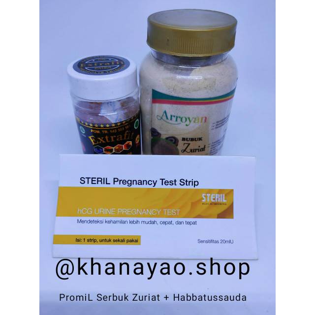 

Paket Promil : Serbuk Zuriat + Habbatussaudah / Paket Promil Murah/ Bubuk Zuriat/ Habbatussaudah/