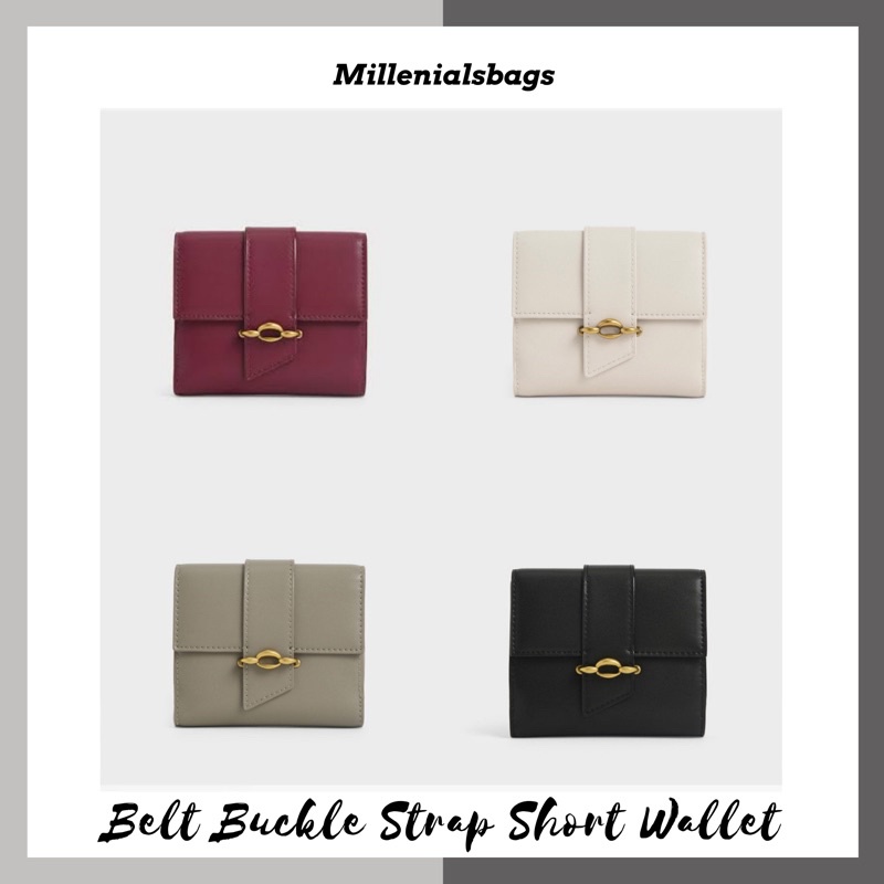 Cnk belt buckle strap short wallet