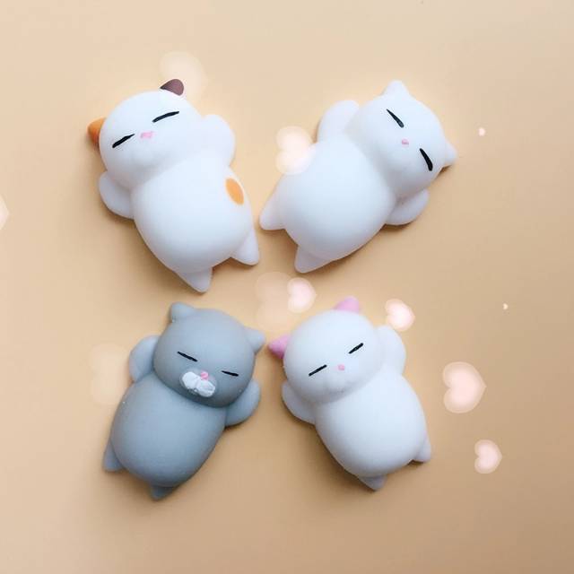 mochi squishy cat toy