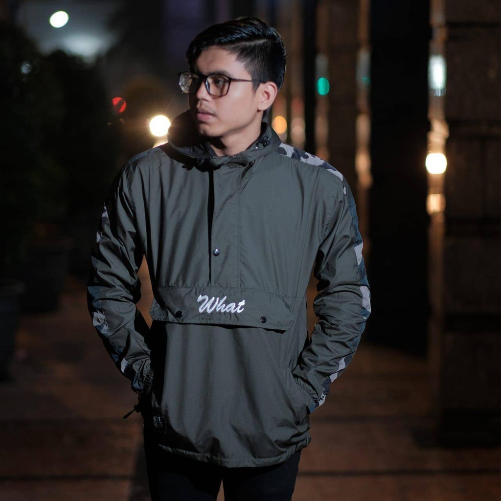 DIAL Jaket Parasut Hoodie Cagoule Saku Doraemon Pria Wanita Unisex Bisa Jadi Couple Harga Satuan-8