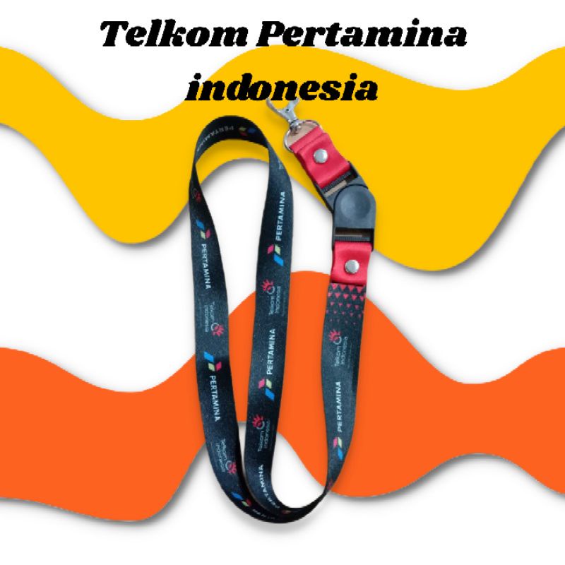 

Tali Id Card Telkom Pertamina Hitam