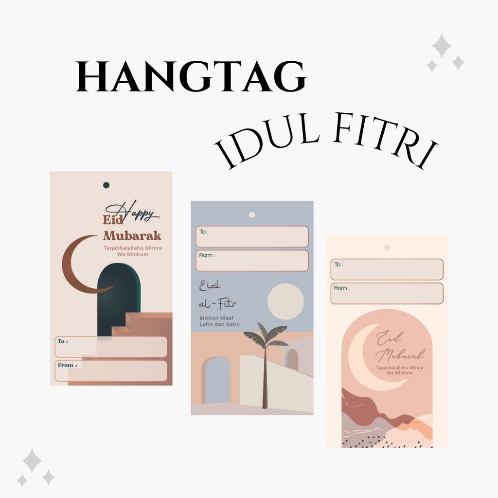

Idul Fitri Eid Mubarak Tags (BUKAN AMPLOP THR)