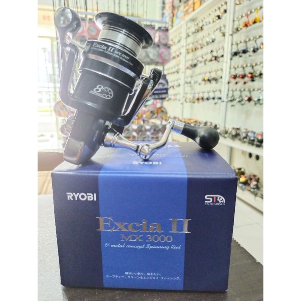 reel ryobi excia II MX 3000