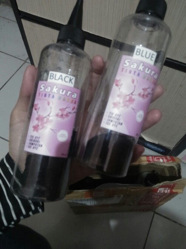 Tinta Tie Dye / Pewarna Pakaian / Tinta Tie Die / Tinta Pewarna Pakaian / Warna Pastel