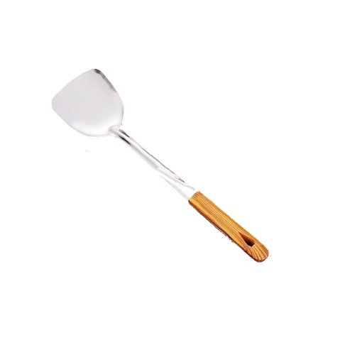 Spatula Sutil Penggorengan Centong Sodet Sayur Stainless Steel - Spatula Stainless Steel Sodet Goreng Tebal Anti Panas