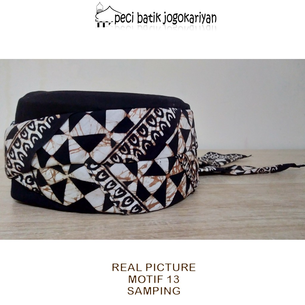 Peci Batik Jogokariyan Ori Motif Terbaru Udeng Songkok Kopiyah Batik Jogja Motif Nitik Soblok