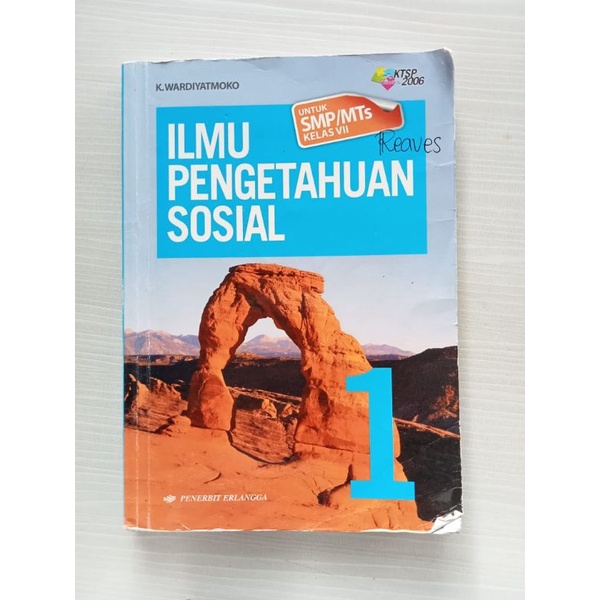 PRELOVED buku pelajaran SMP kelas 7 , KTSP 2006 ipa, ips, pkn, agama kristen, bahasa indonesia, tekn